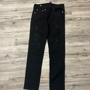 AE AirFlex+ Patched Stacked Jean black